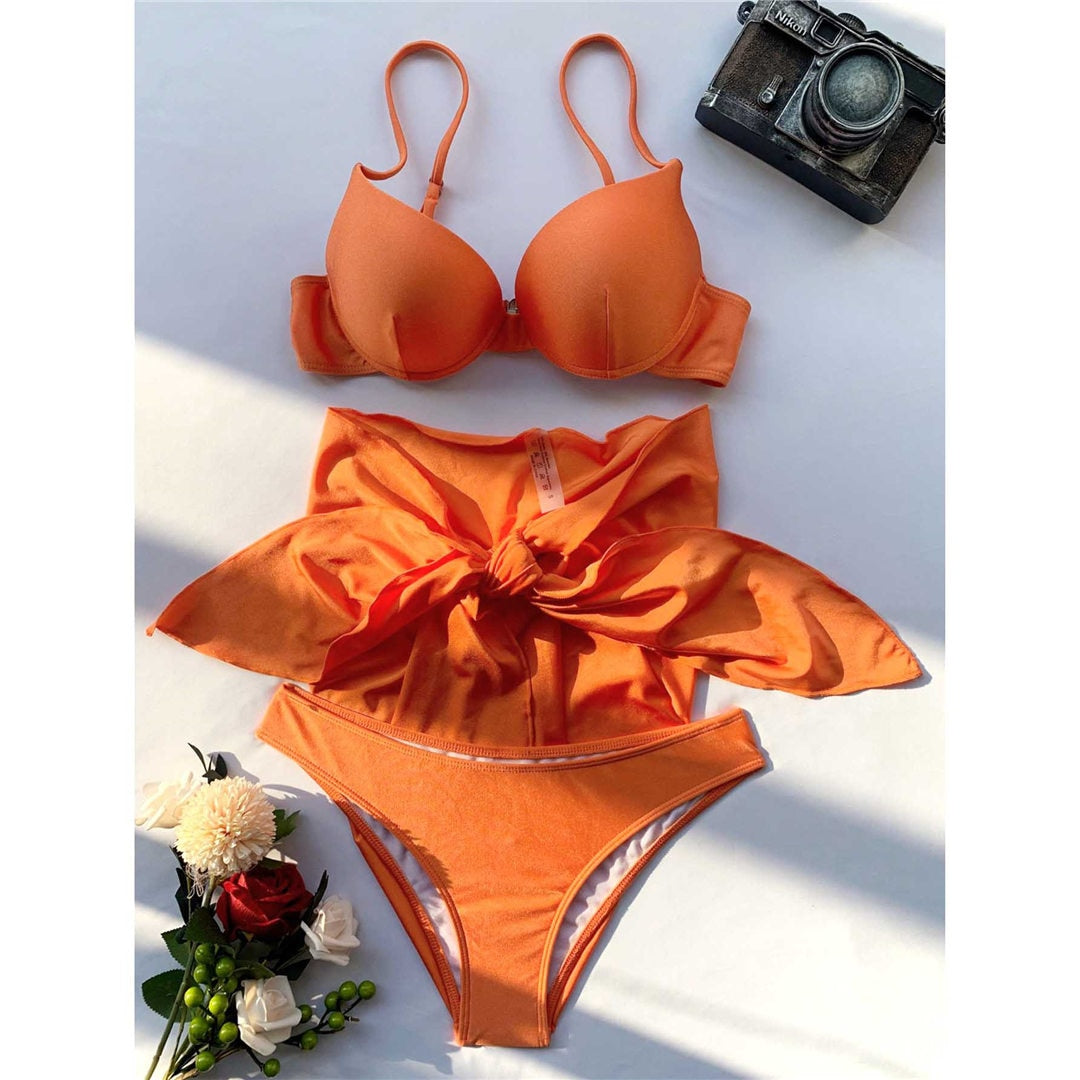 Sarong Bikini Sets & Mini Skirt