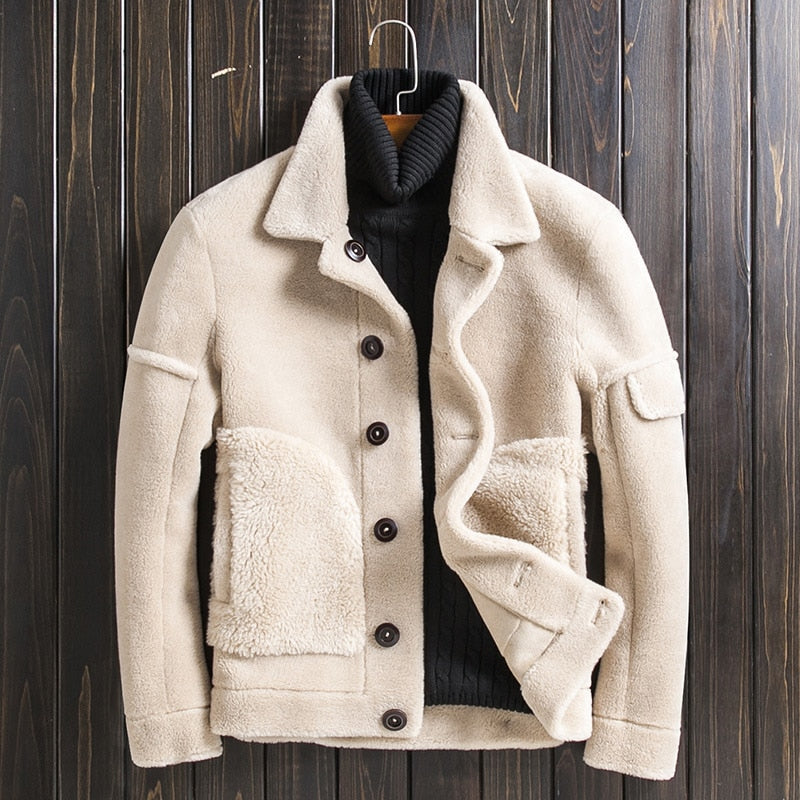 Reversible Real Shearling Fur Jackets