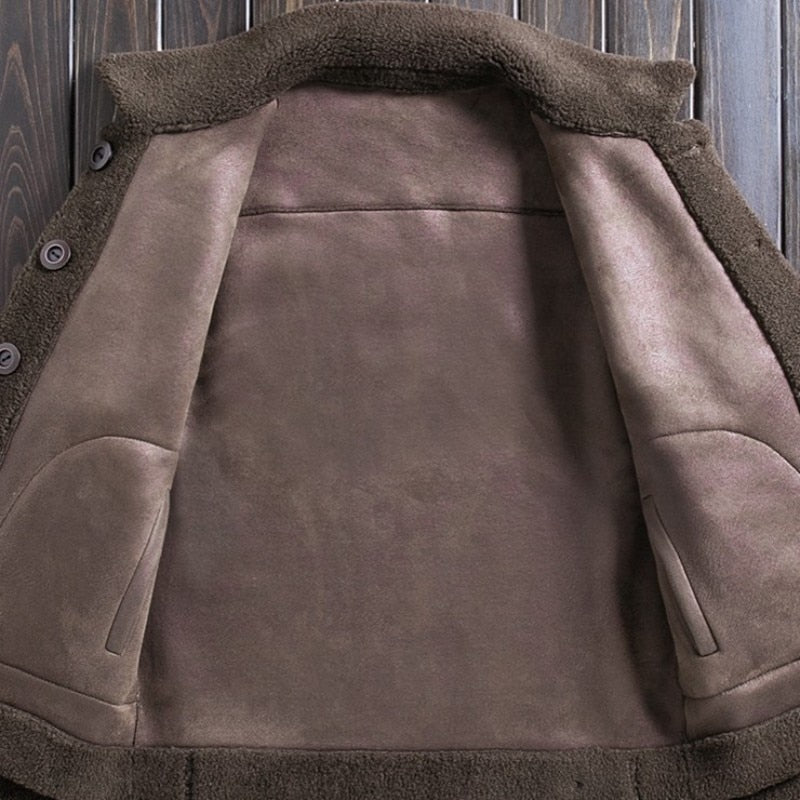 Reversible Real Shearling Fur Jackets