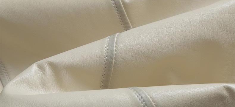 Genuine Leather with Real Shearling Fur Lined Coat