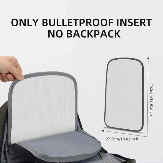 Bulletproof/Waterproof Backpacks with Level II Stand Alone Ballistic Panel