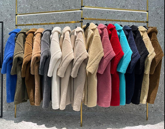 Teddy Bear Long Oversized Coats