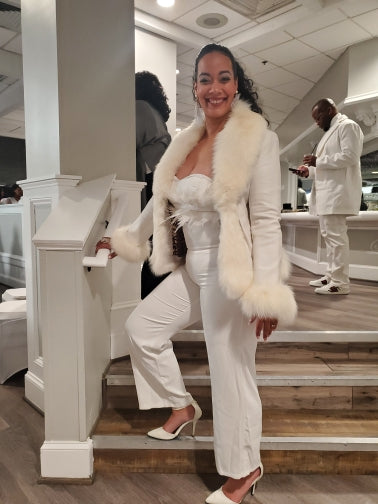 Tube Feather Jumpsuits