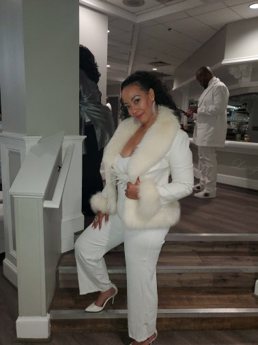 Tube Feather Jumpsuits