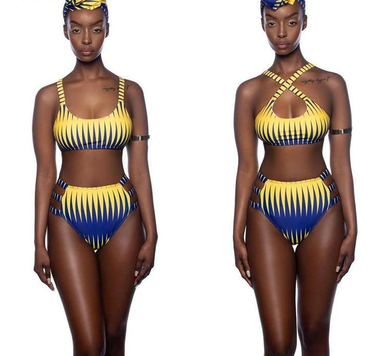 3 Pcs Set X-Long 1 Outwear 2 Piece Bikini