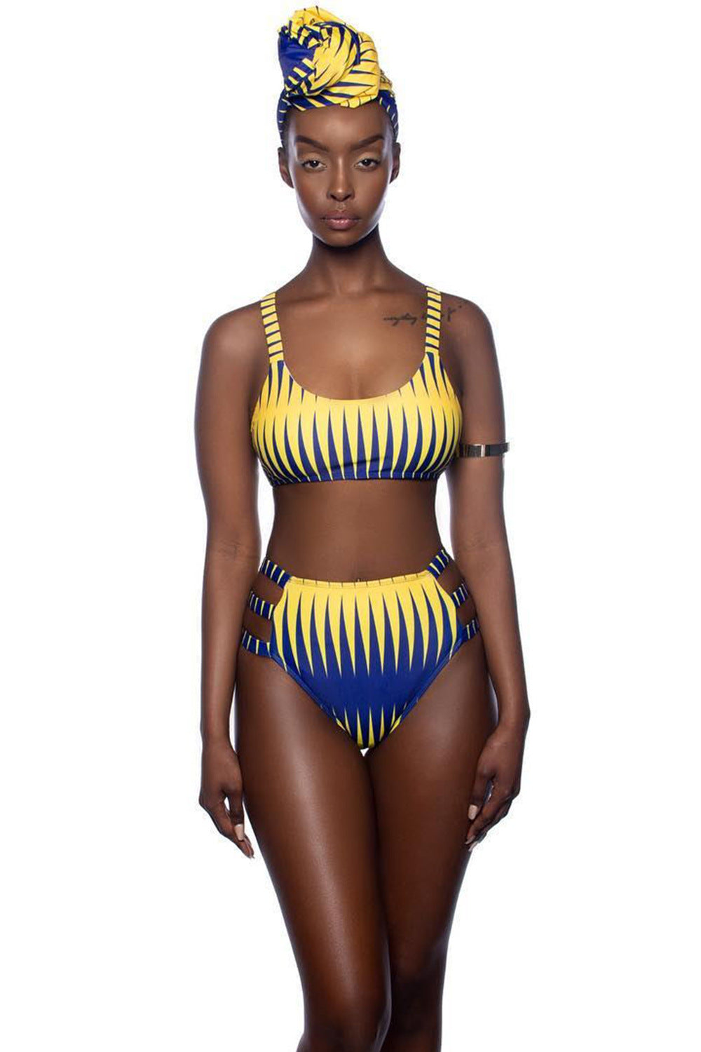 3 Pcs Set X-Long 1 Outwear 2 Piece Bikini