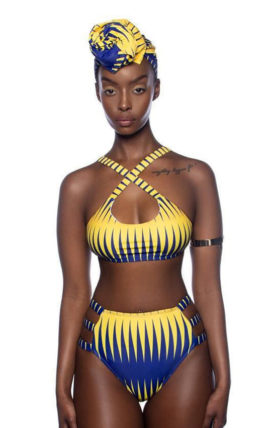 3 Pcs Set X-Long 1 Outwear 2 Piece Bikini