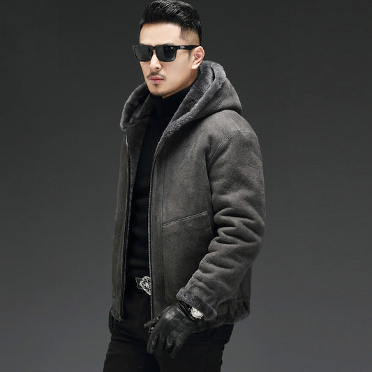 Reversible Genuine Leather Real Shearling Jackets