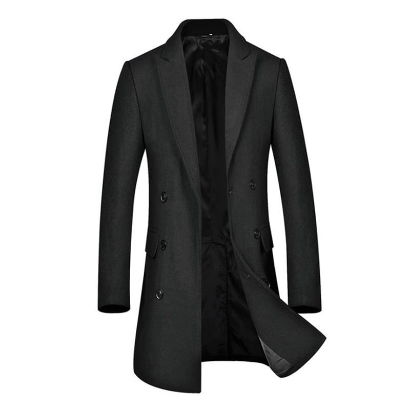 Wool Double Breasted Pea Coat