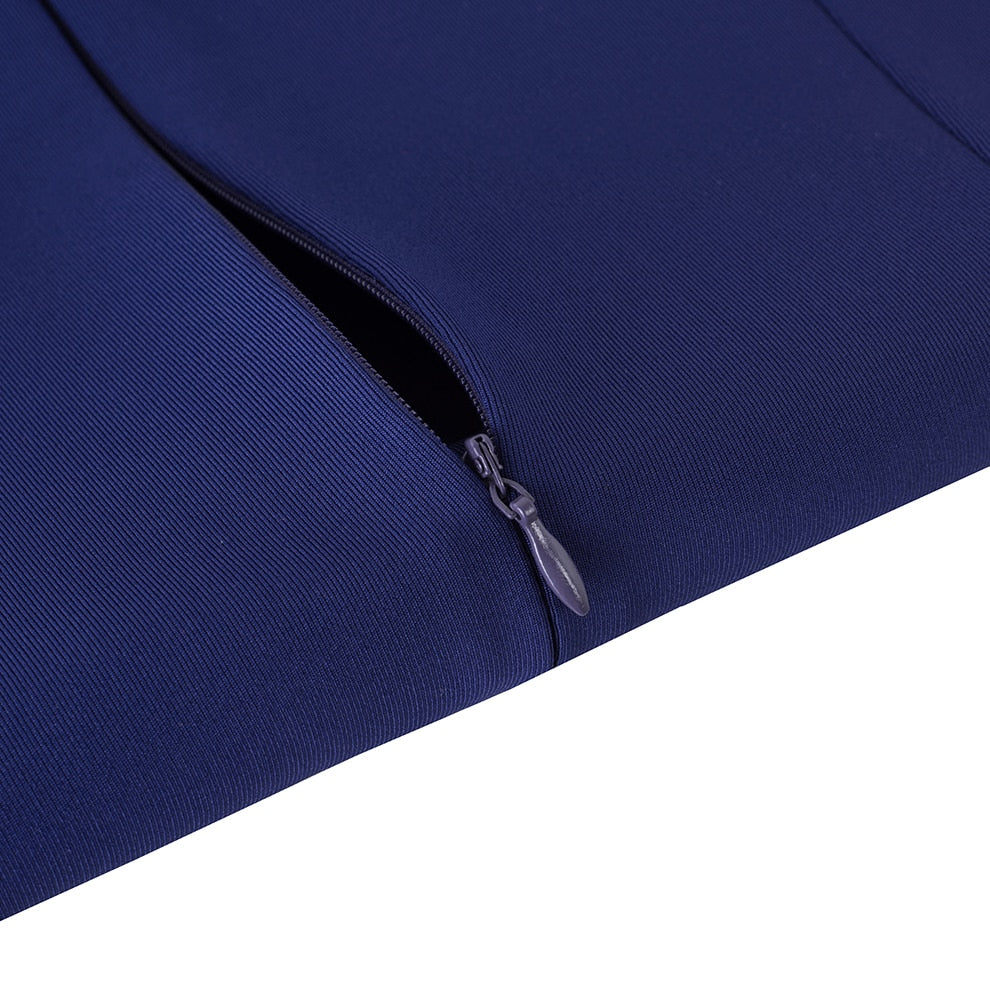 Bodycon Front Slit Midi Business Dresses