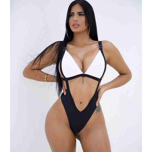 Bandage Halter High Cut Monokini