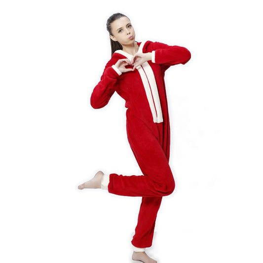 Christmas Fluffy Teddy Fleece Hoodie Onesies