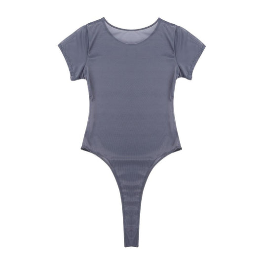 Transparent Sheer High Cut Thongs One Pieces