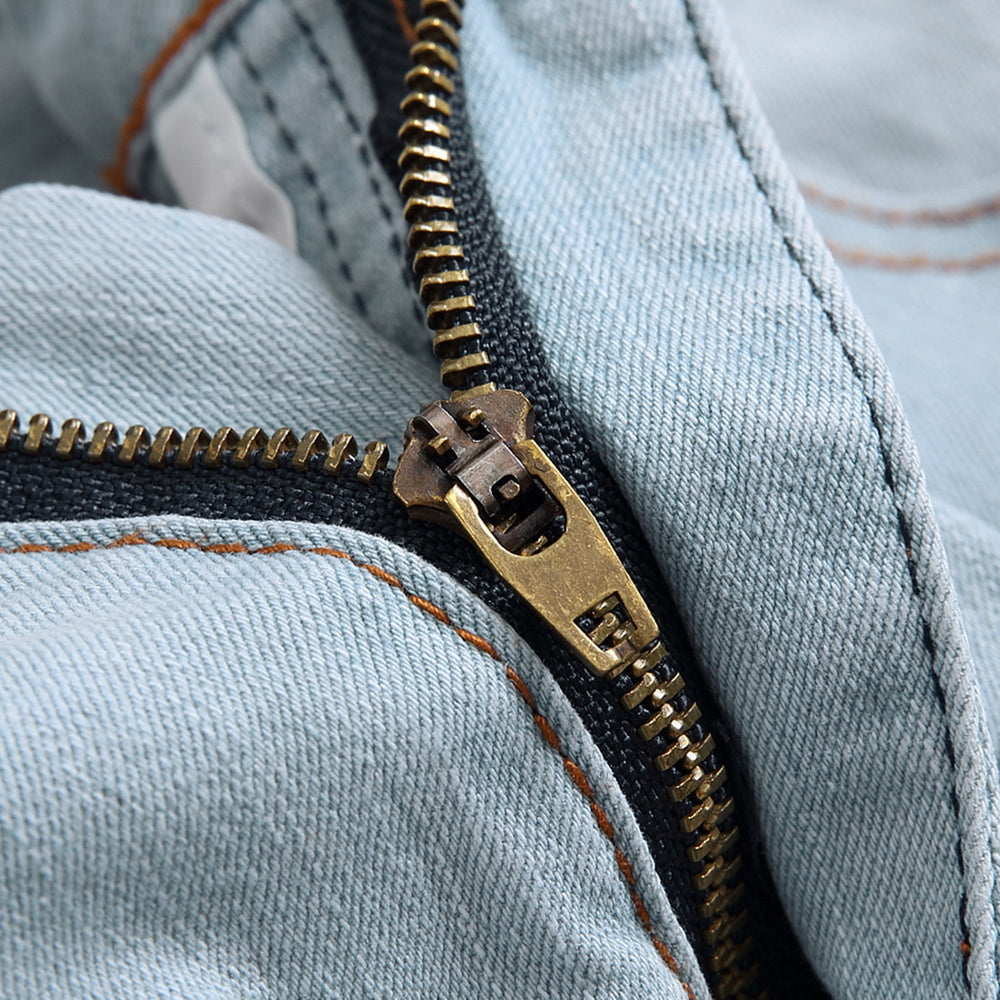 Loose Ripped Fit Denim Jeans