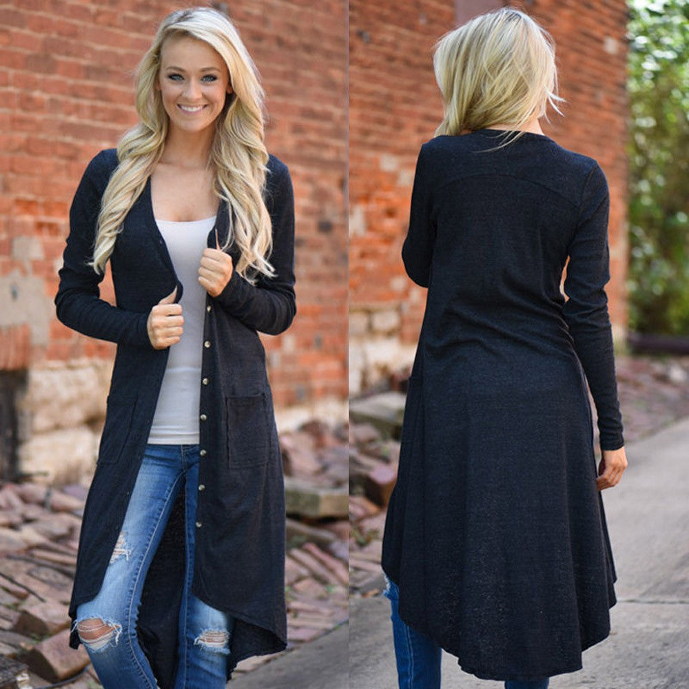 Long Sleeve Knitted Cardigan Jacket