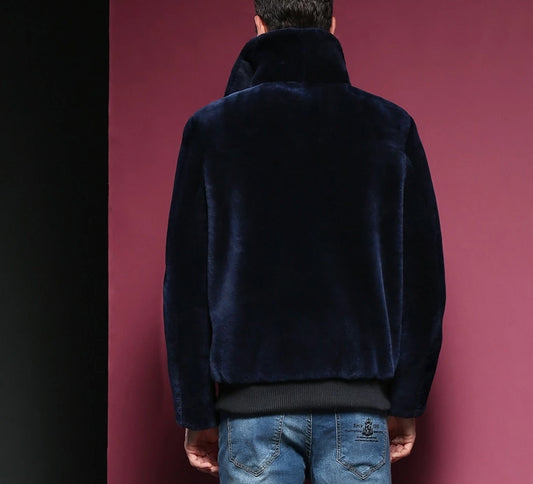 Real Full Pelt Shearling Fur Bombers