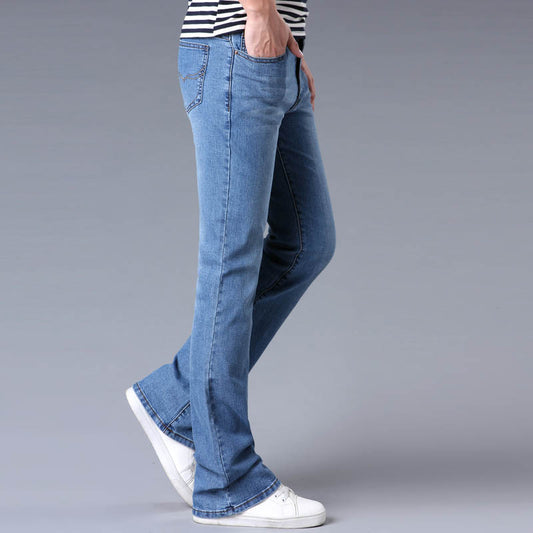 Retro Slim Fit Slightly Flared Jeans (boot cut)