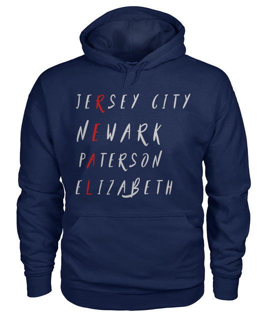 New Jersey (Real) (Hoodies)