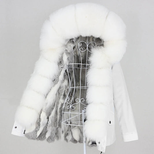 Waterproof Parka Real Fur Coats