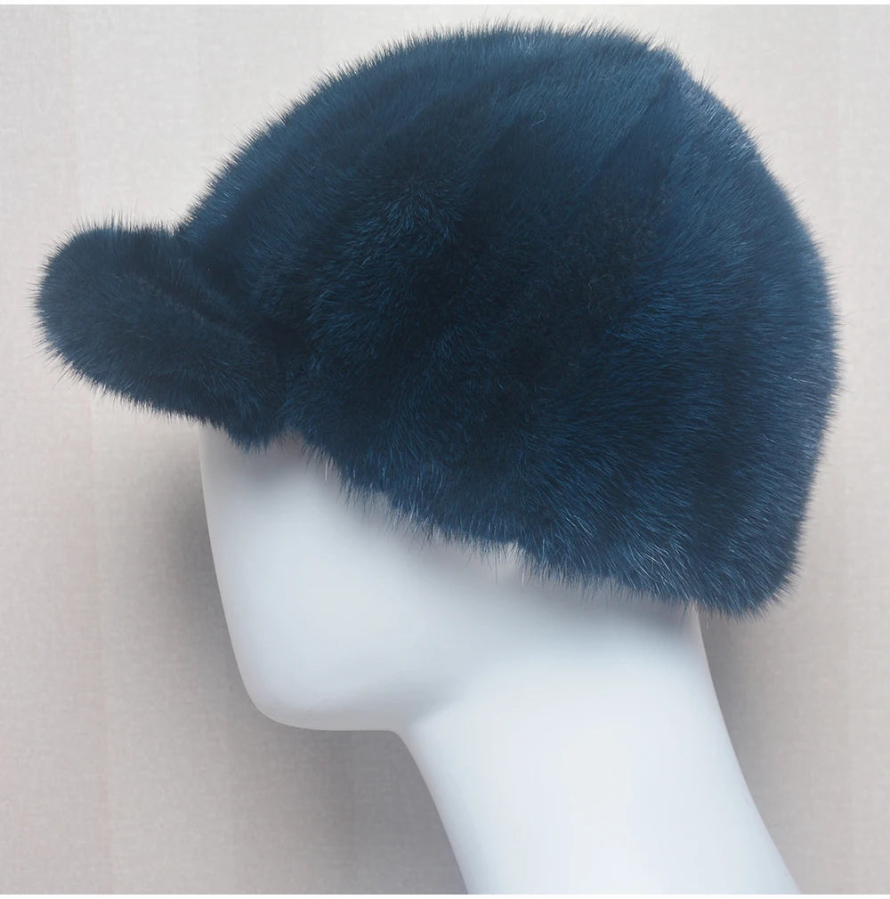 Collection Of Real Mink Fur Hats