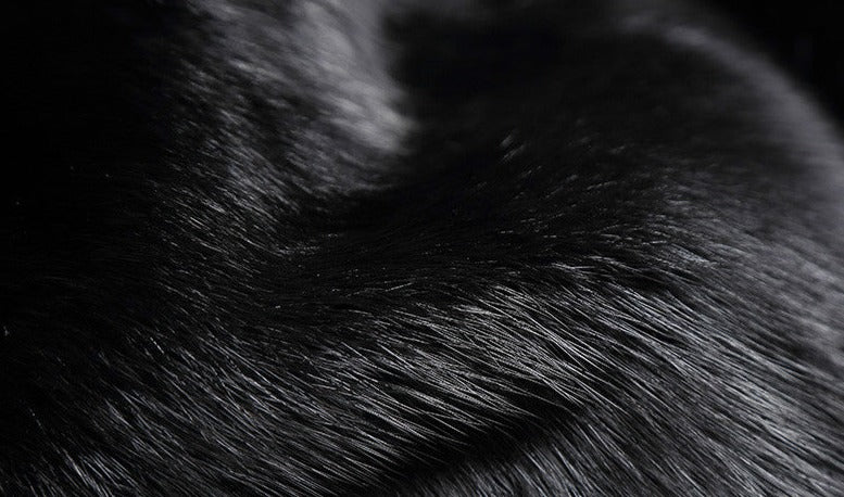 Genuine Leather Real Mink Fur Liner Long Coats