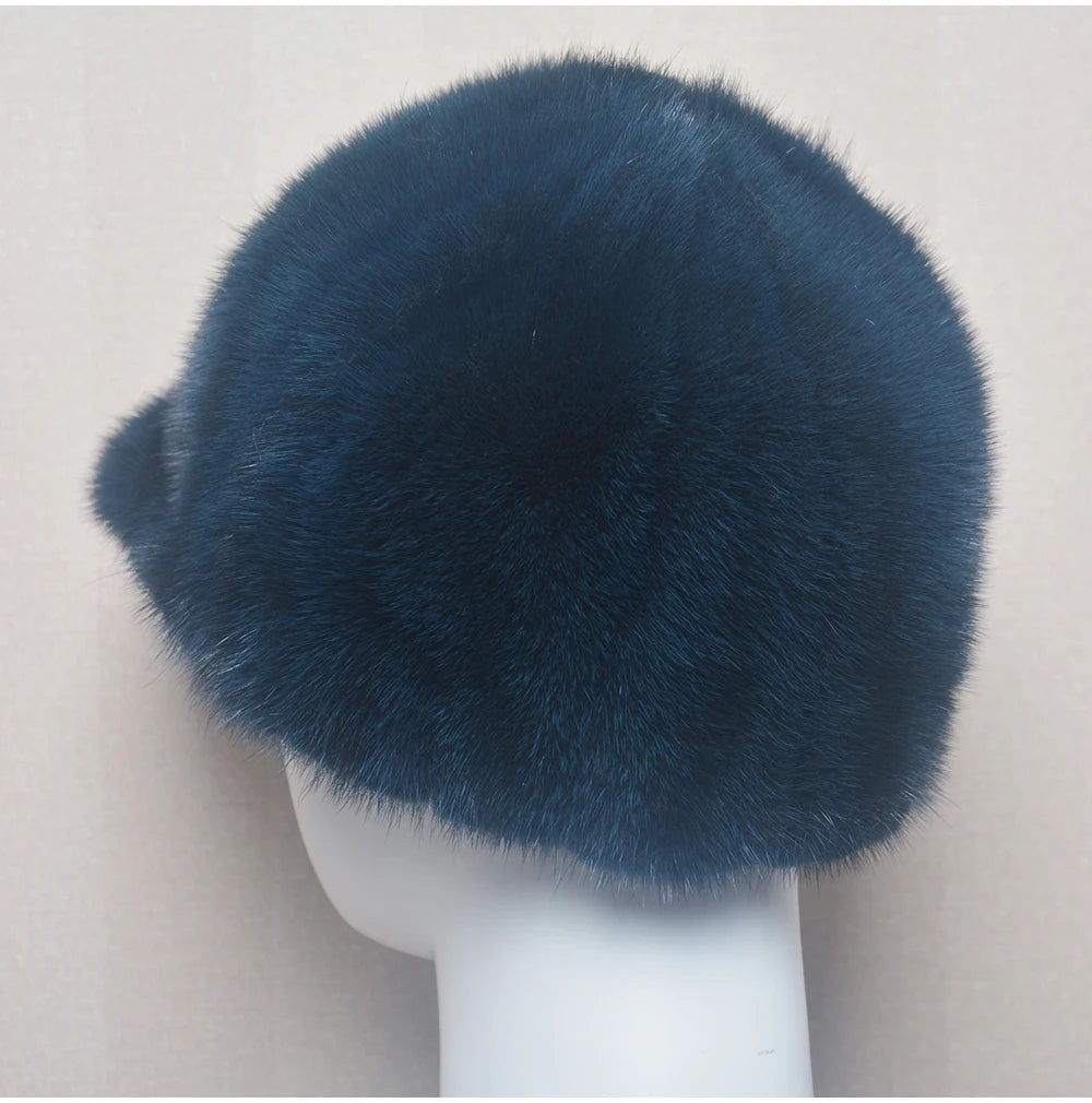 Collection Of Real Mink Fur Hats