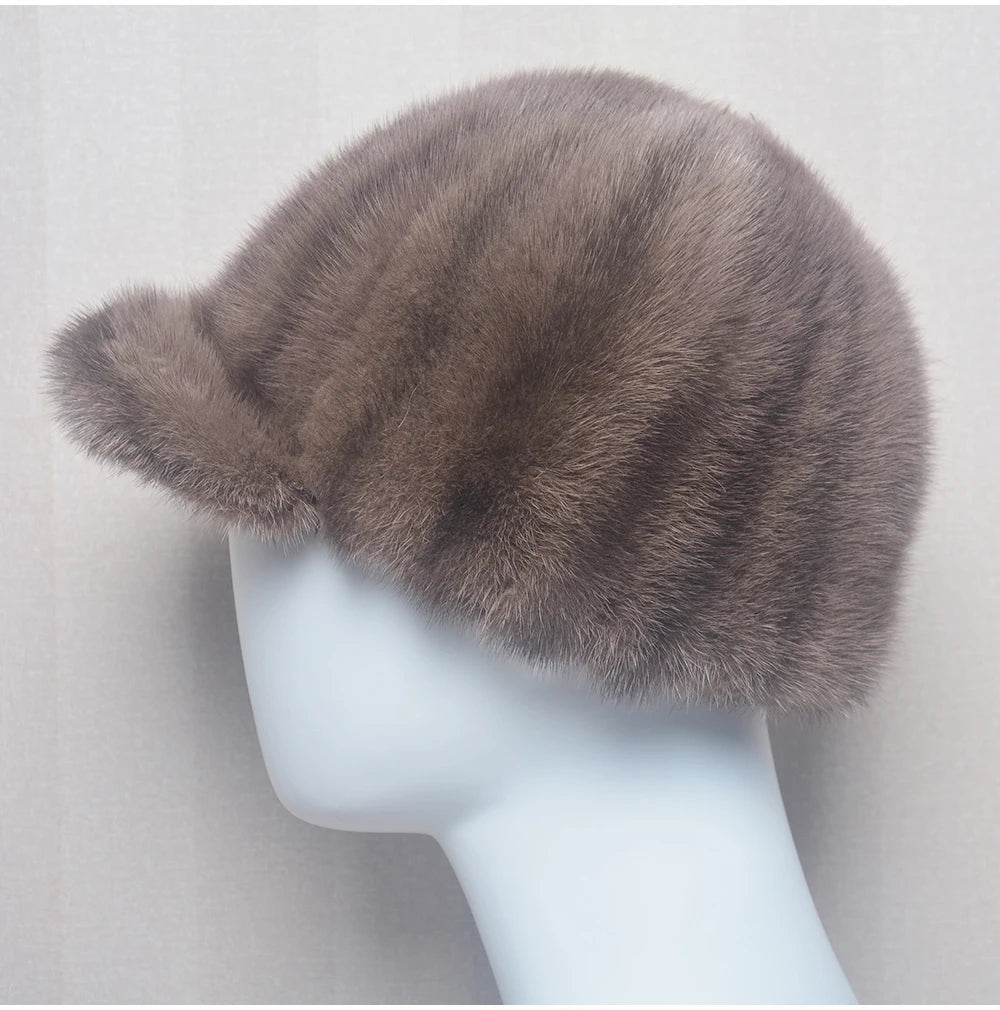 Collection Of Real Mink Fur Hats