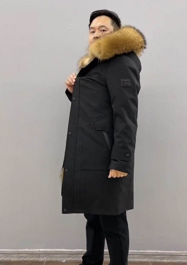 Waterproof Coats Real Fur Liner Real Fur Parka Hood