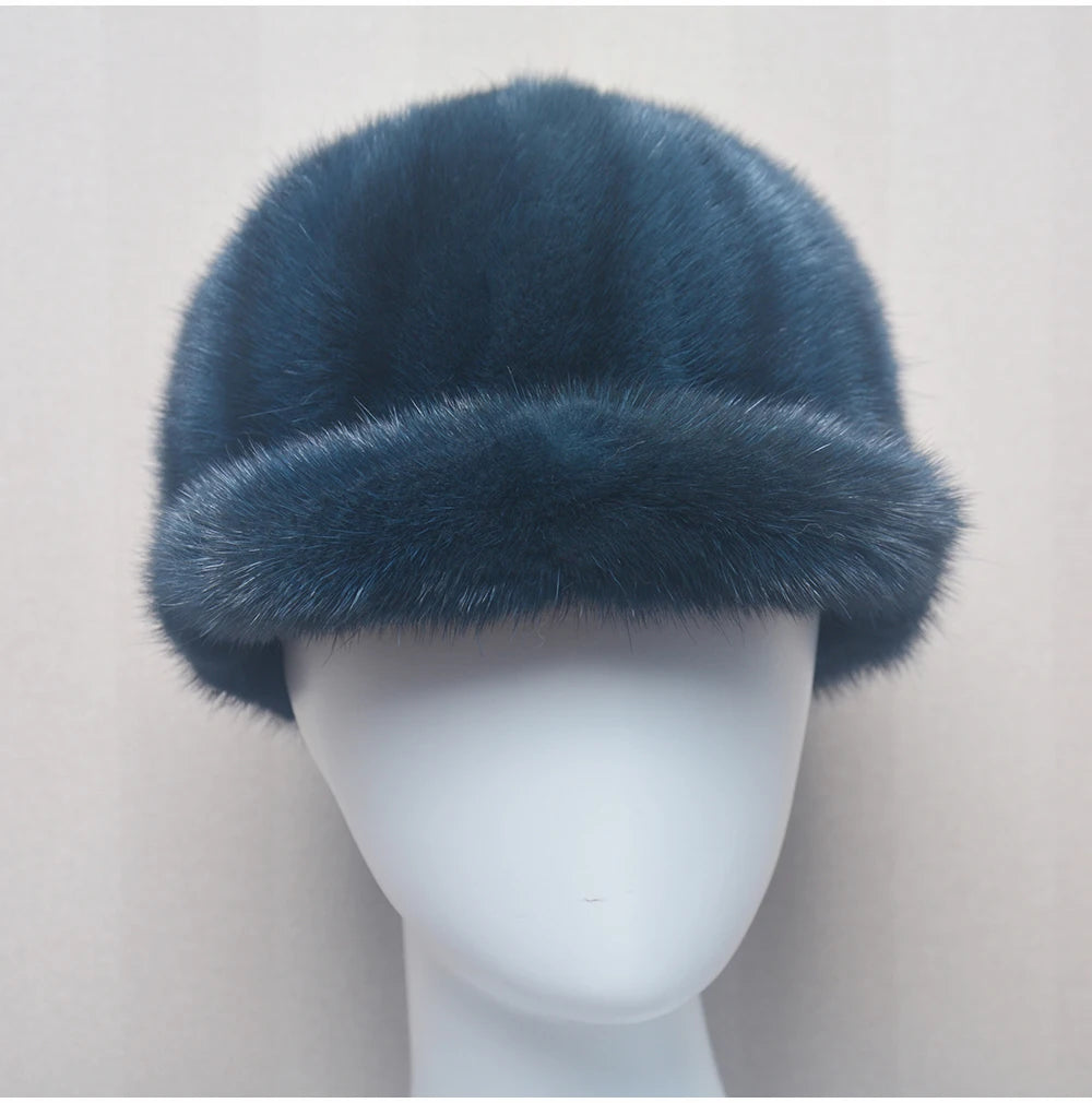 Collection Of Real Mink Fur Hats