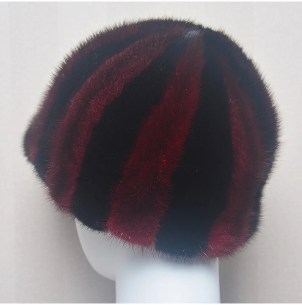 Collection Of Real Mink Fur Hats