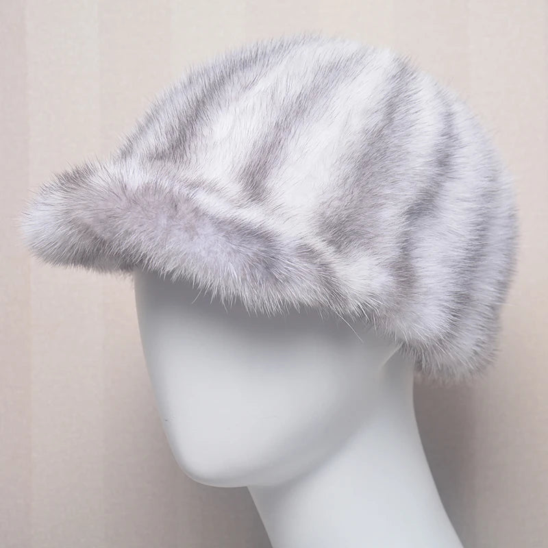 Collection Of Real Mink Fur Hats