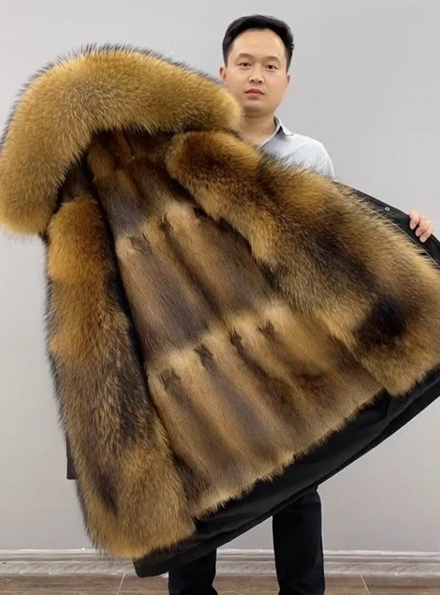 Waterproof Coats Real Fur Liner Real Fur Parka Hood