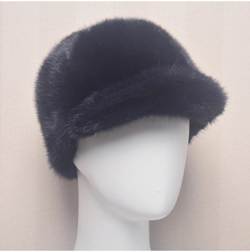 Collection Of Real Mink Fur Hats