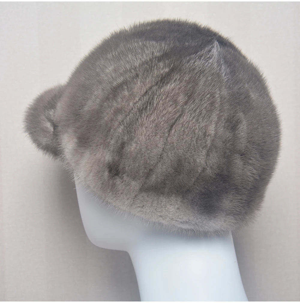 Collection Of Real Mink Fur Hats