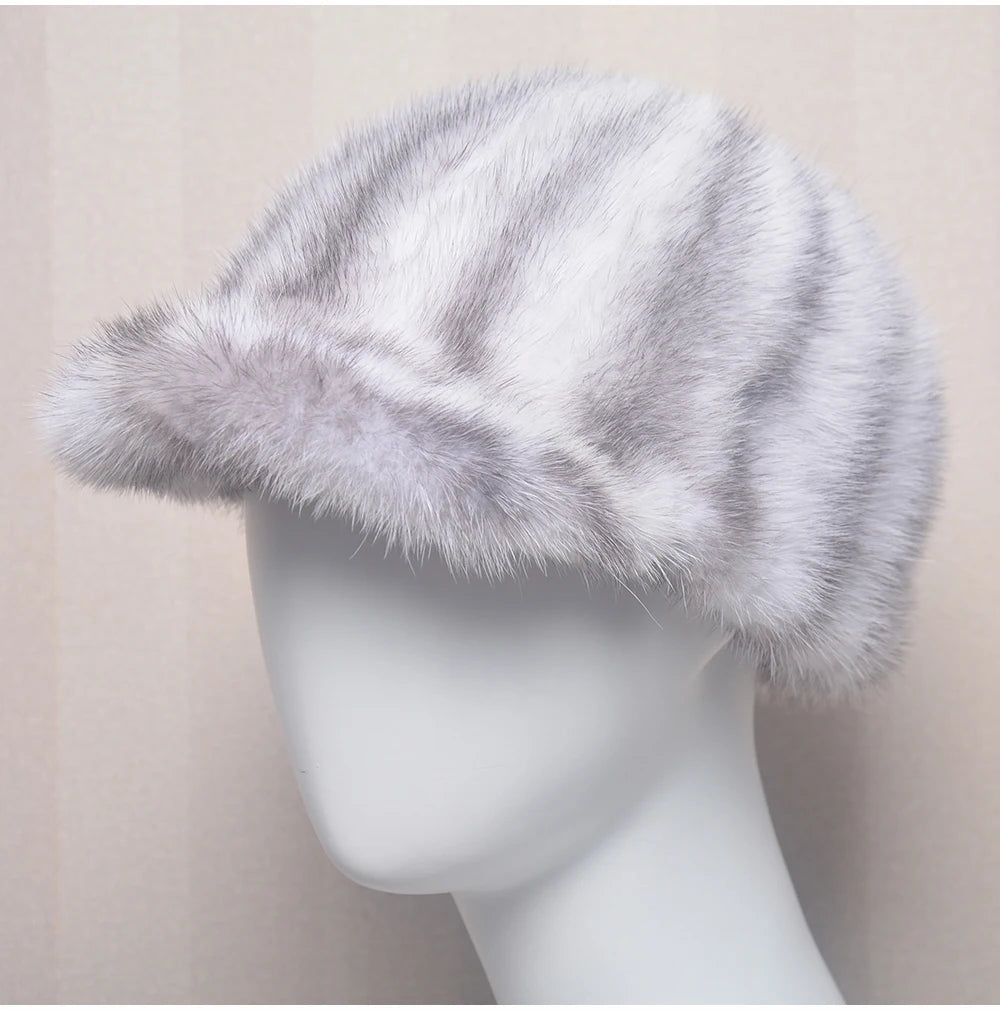 Collection Of Real Mink Fur Hats