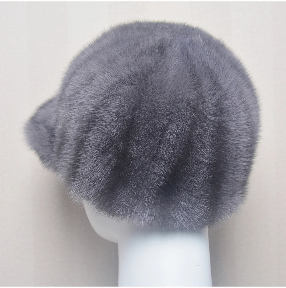 Collection Of Real Mink Fur Hats