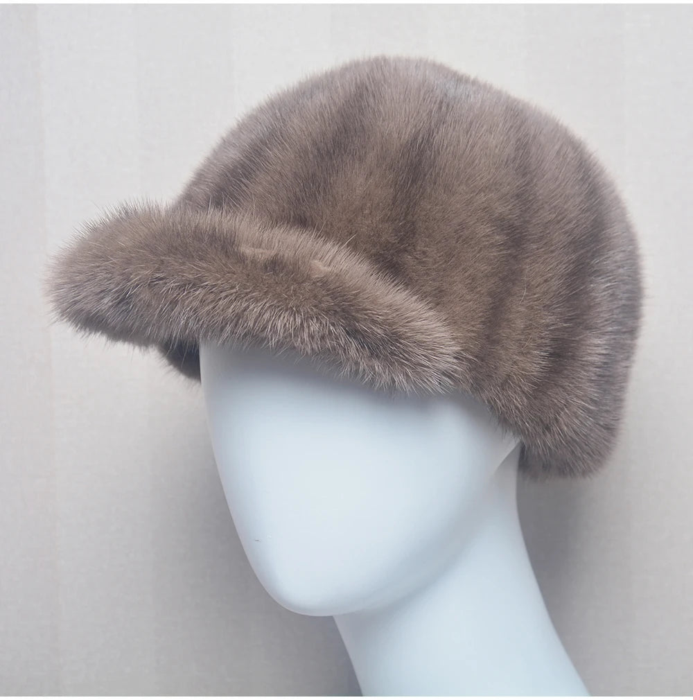 Collection Of Real Mink Fur Hats