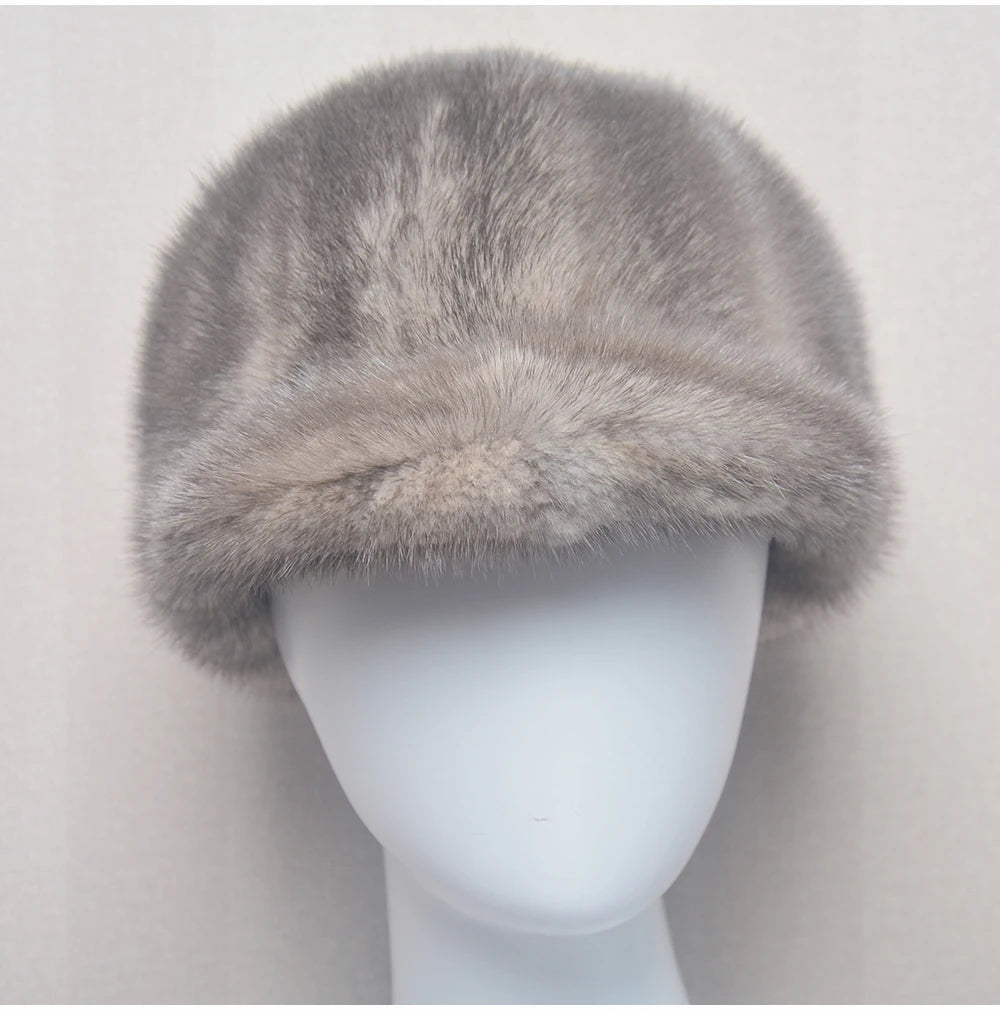 Collection Of Real Mink Fur Hats