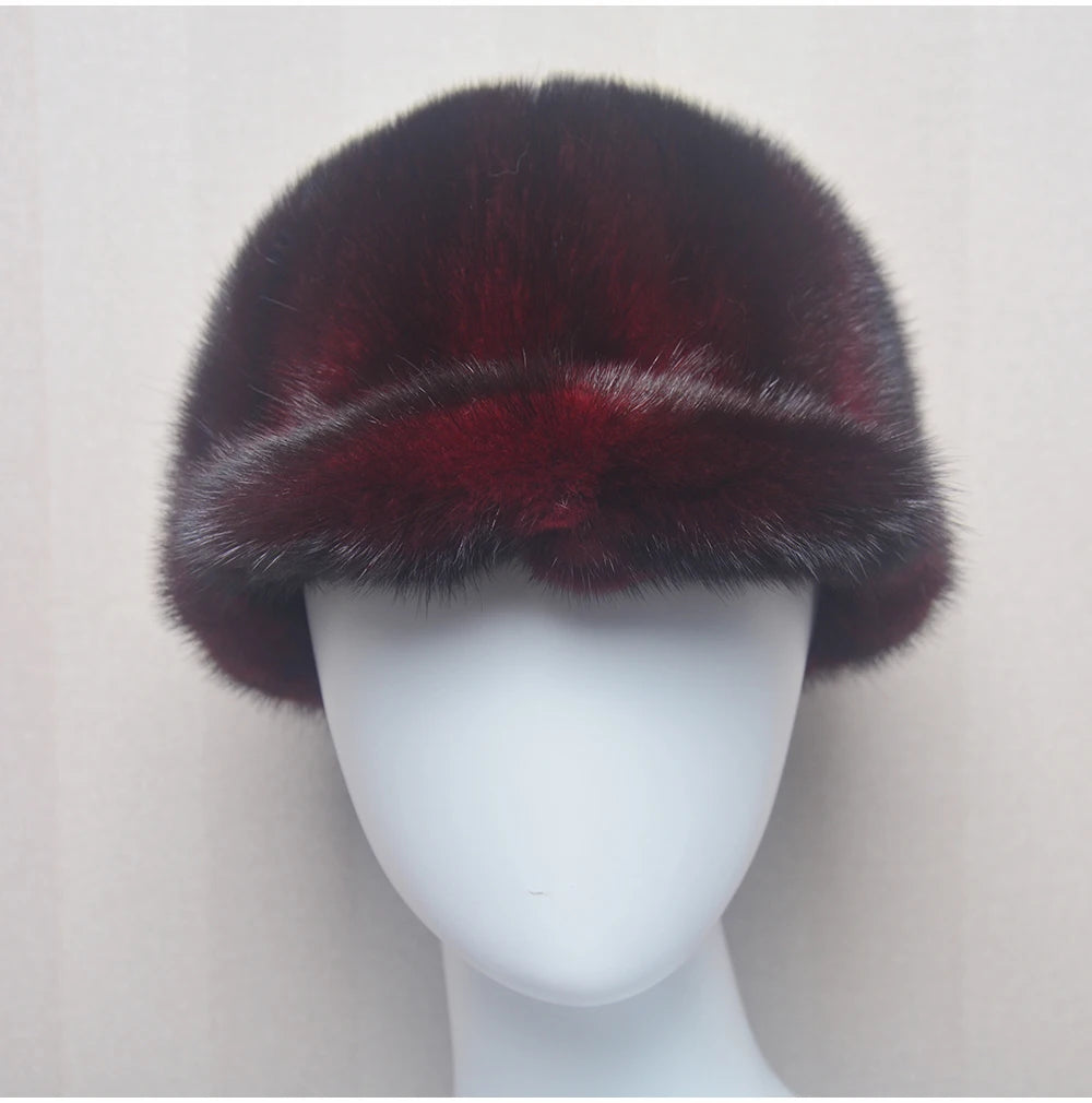 Collection Of Real Mink Fur Hats