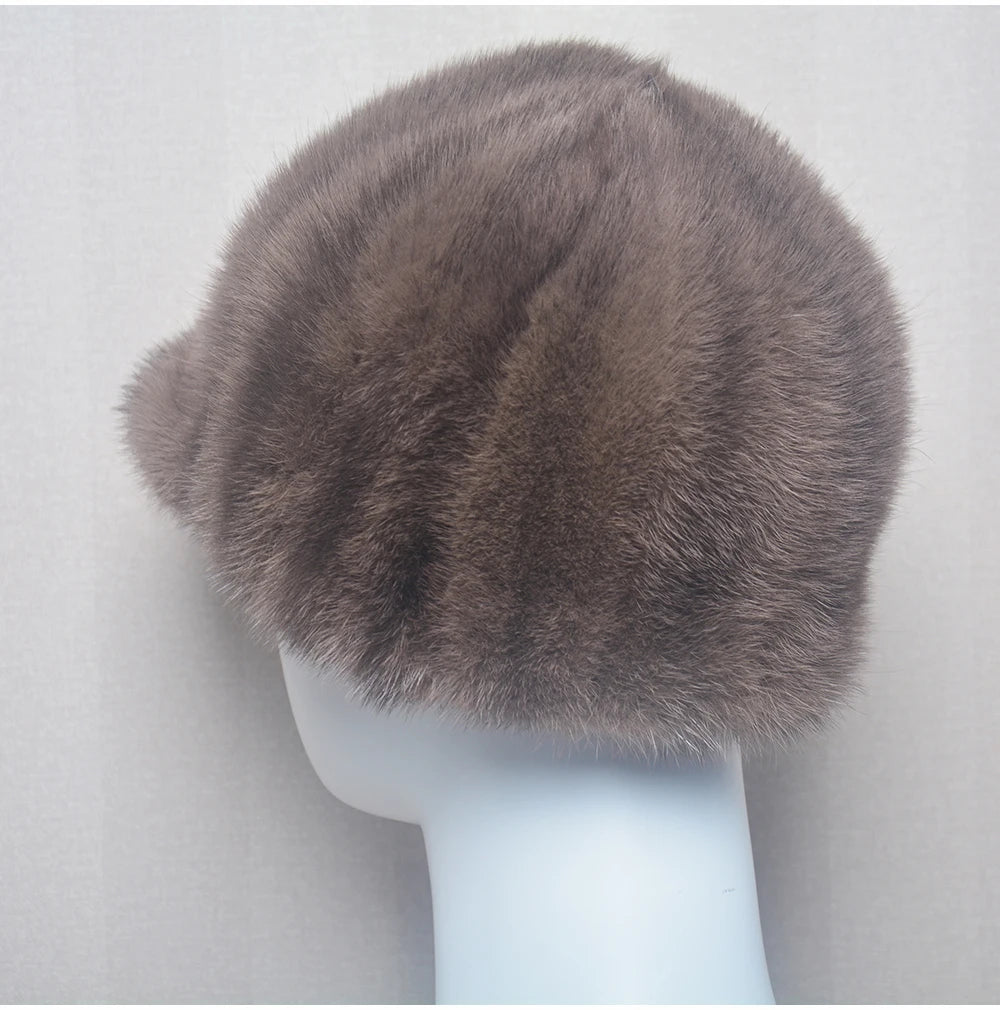 Collection Of Real Mink Fur Hats