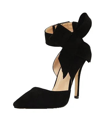 Bow Ankle Strap High Heels