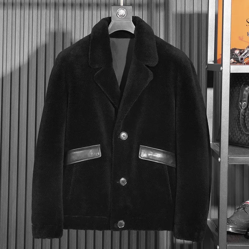 Sheared Fleece Real Wool Coats