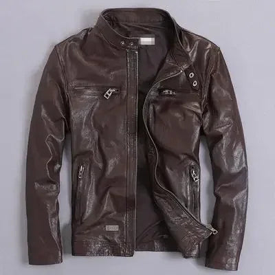 Classic Genuine Leather Moto Jackets