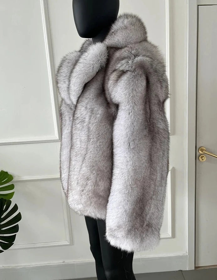 Fox fur coat sales price