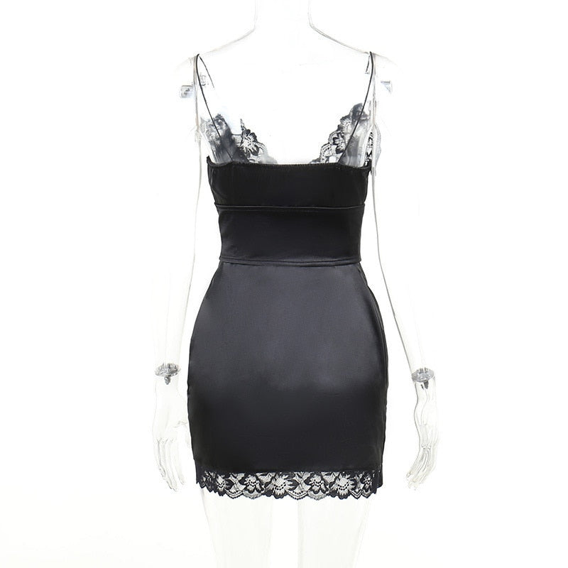 Corset Lace Strap Sleeveless Mini Dresses