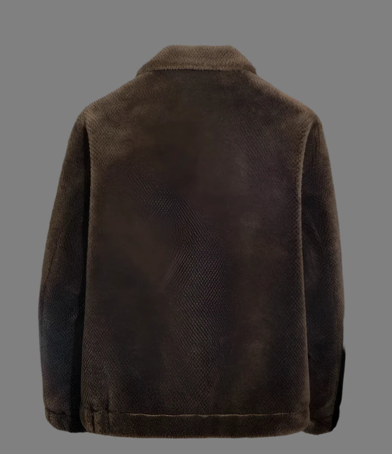 Sheared Fleece Real Wool Coats