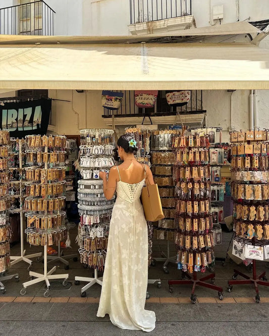 See Through Sleeveless Sling Dress