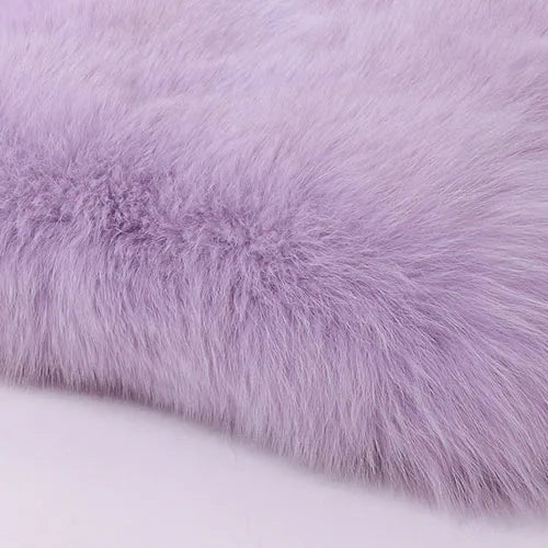 Luxury Long Hooded Real Fur Coats