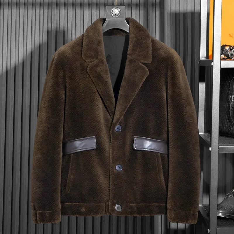 Sheared Fleece Real Wool Coats