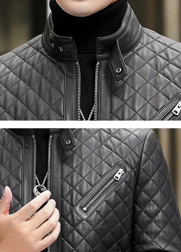 Luxury Genuine Leather Jacket